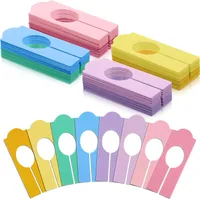 64 Pcs 8 Colors Hanging Closet Size Dividers |