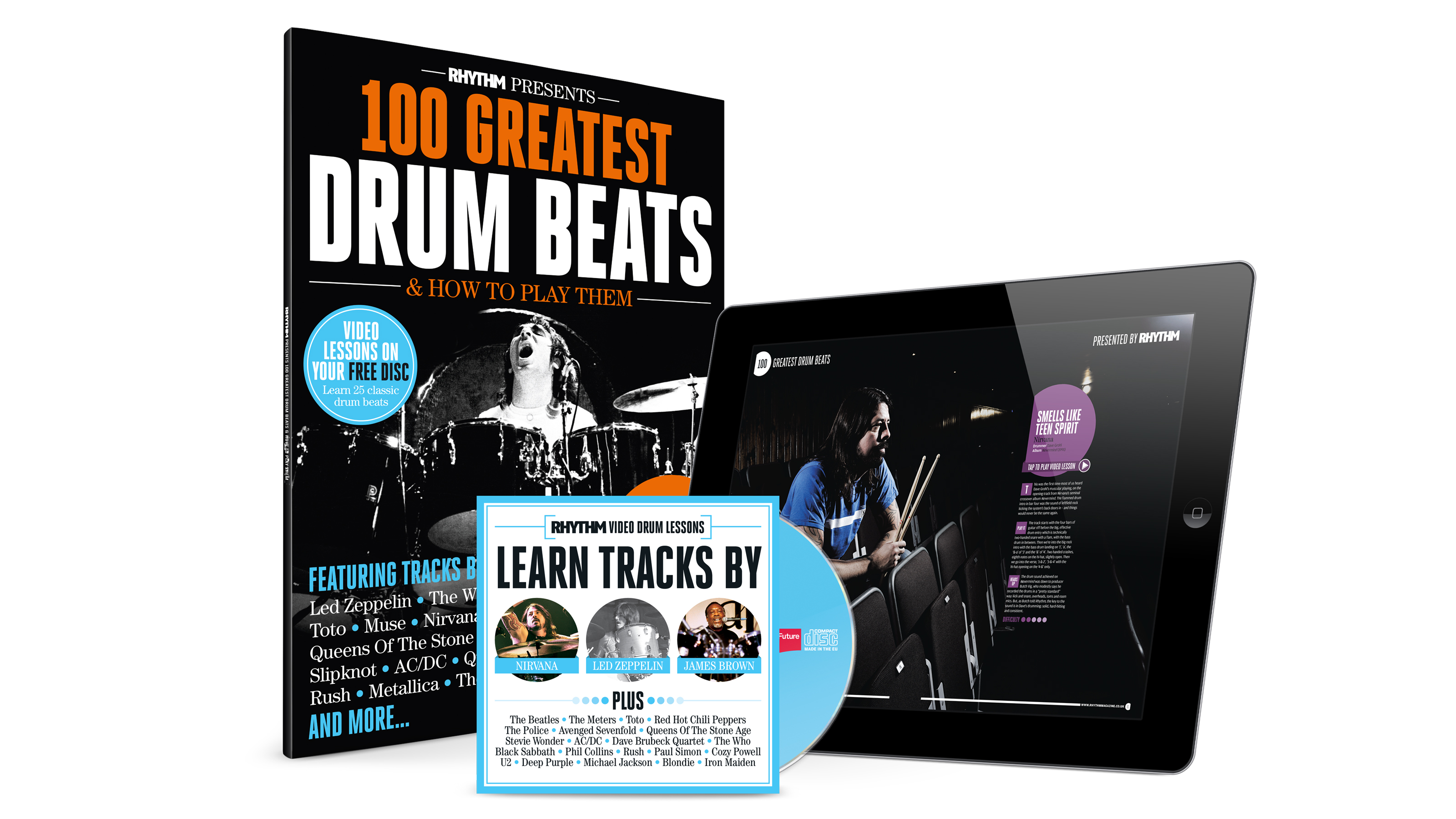 Rhythm presents 100 Greatest Drum Beats