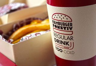 burger typography branding
