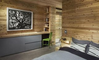 Bedroom in a cabin