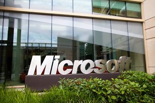 Microsoft HQ sign
