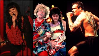 Images of Heart’s Ann Wilson, Van Halen and Henry Rollins onstage