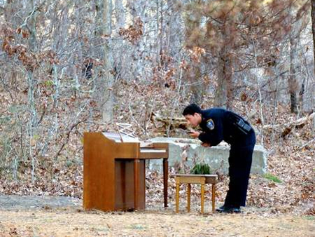 If a piano plays by itself in the woods when there&#039;s no one else around does it really make a sound?