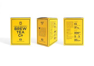 brew tea co packaging