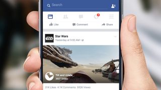 Facebook Star Wars 360 video
