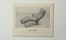 Grey long chair