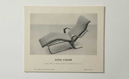 Grey long chair