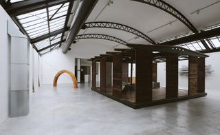 Installation view of ‘The Brutal Play’ at Fondation CAB, Brussels