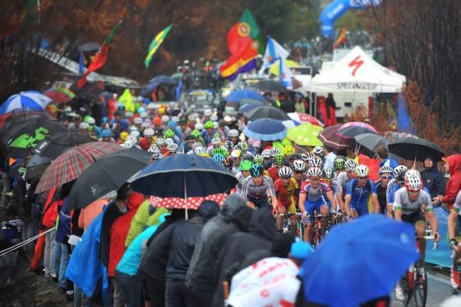 There was still plenty of colour under the overcast skies