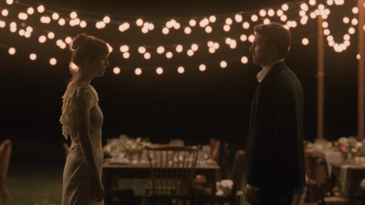 Chris Evans and Dakota Johnson in Materialists