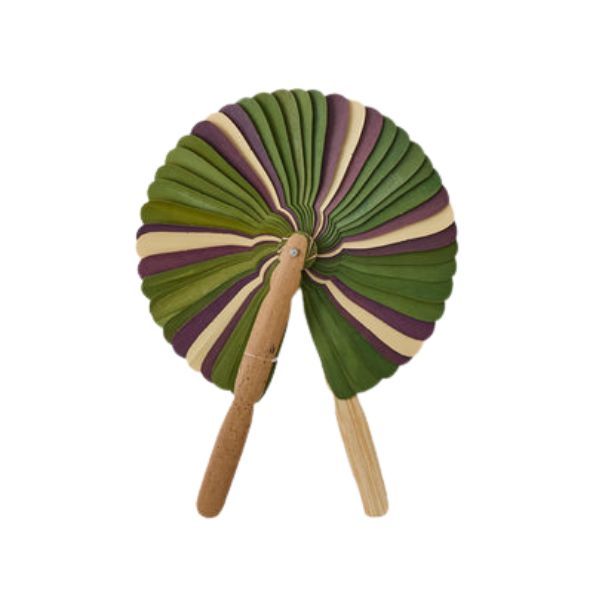 TOAST, Khmer Fan | Fern Green Multi