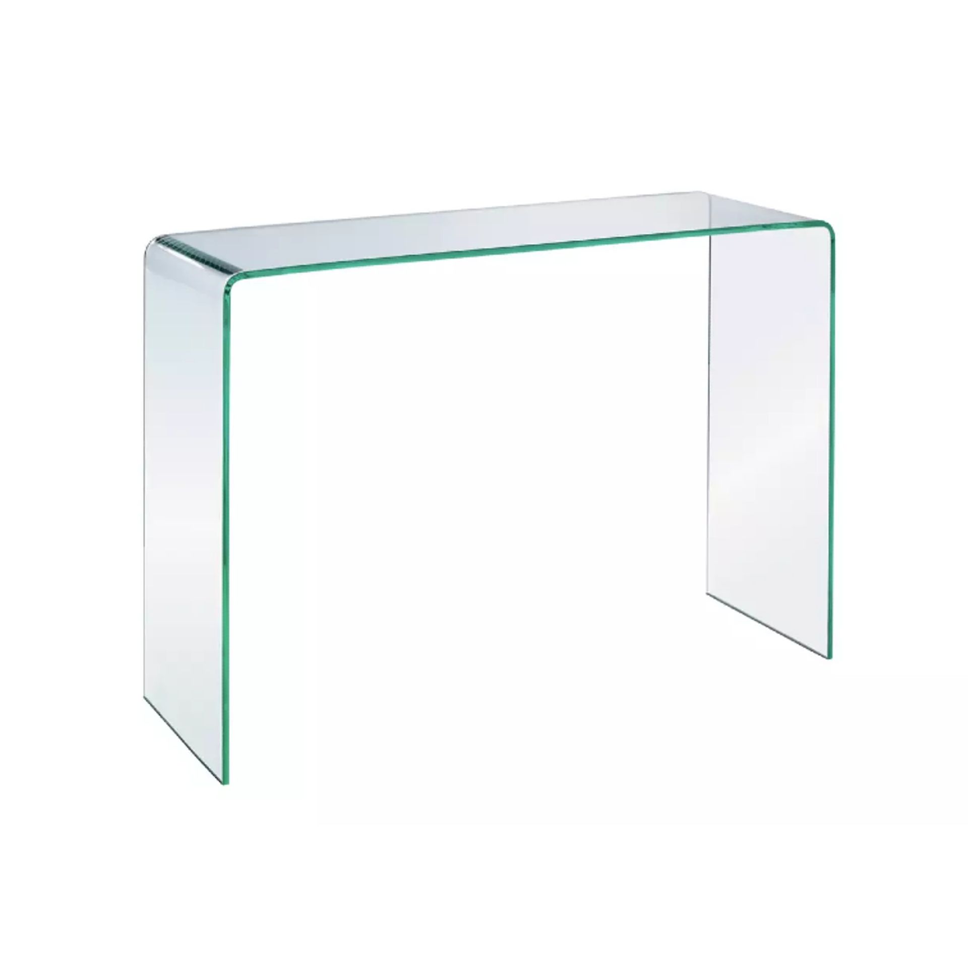 Habitat Gala Tempered Glass Console Table