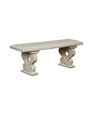 Cast Stone Bench