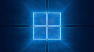 Windows 11 and Windows 10 wallpaper mashup