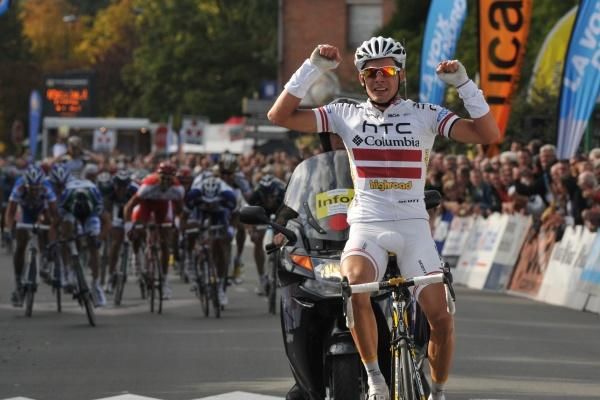 Latvian champion Aleksejs Saramontins (HTC-Columbia)