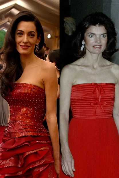 The *Red* Strapless Gown