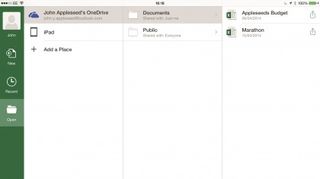 Managing Office files on an iPad