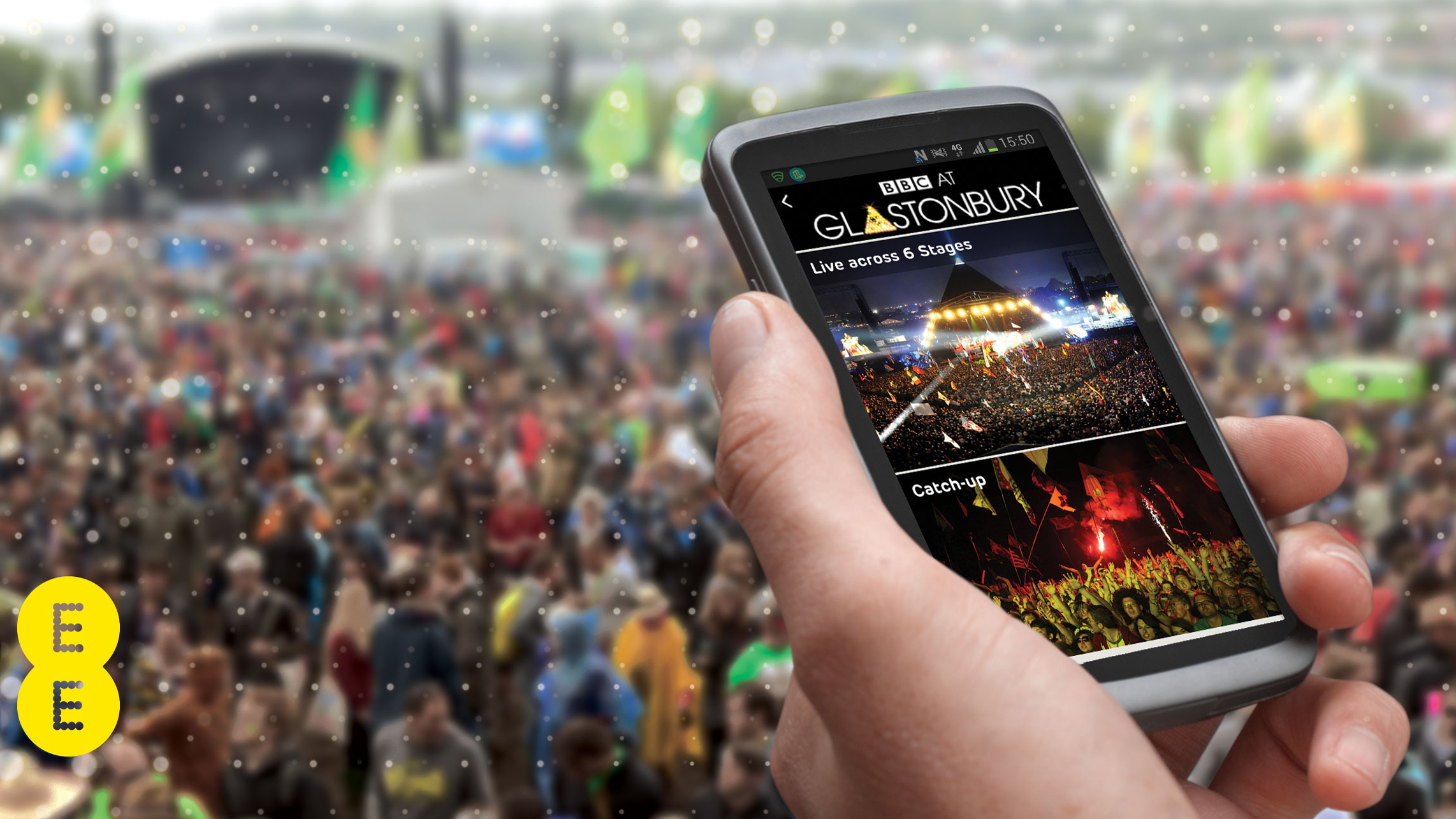 How 4G is taking the stage at Glastonbury 2013