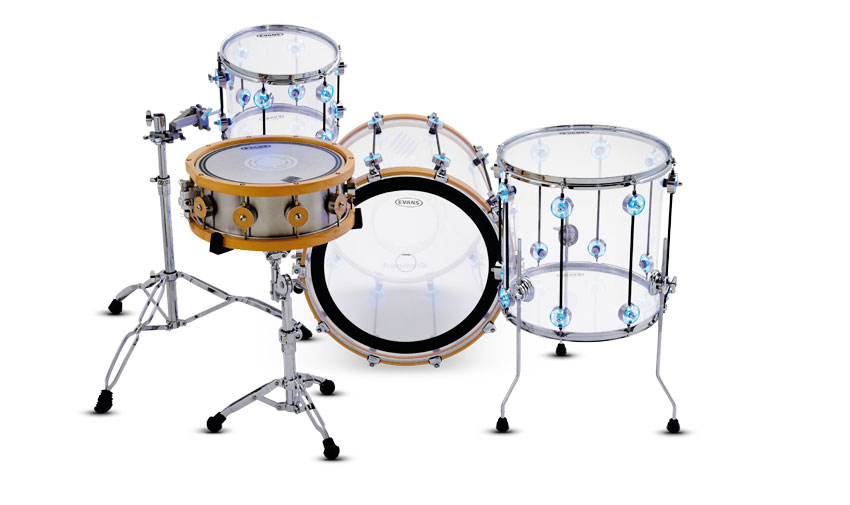 Chequerplate Drums LED Series Kit review | MusicRadar