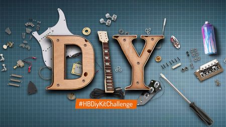 The Harley Benton DIY guitar kit challenge is judged by a panel of experts and offers Thomann vouchers for top three builds.
