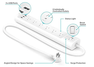 Kasa Smart Plug Power Strip