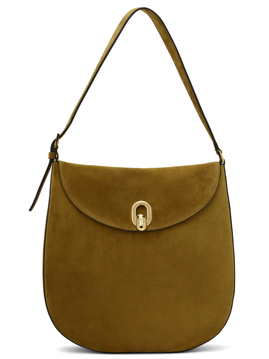 Savette, Brown Large Tondo Hobo Bag