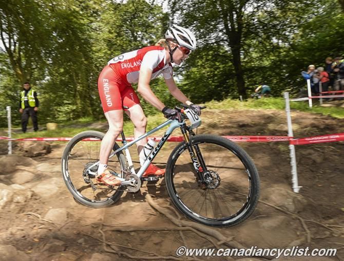 Annie Last (England) finished fourth