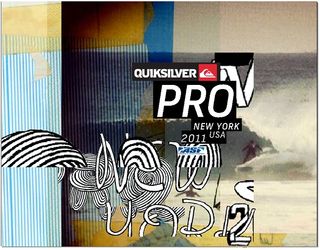 David Carson - Quicksilver Pro Surf Contest, NYC