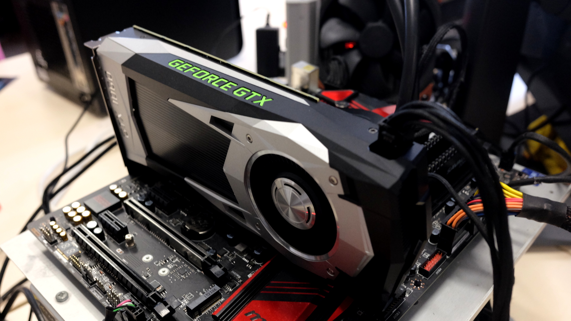 GTX 1060 on test bench