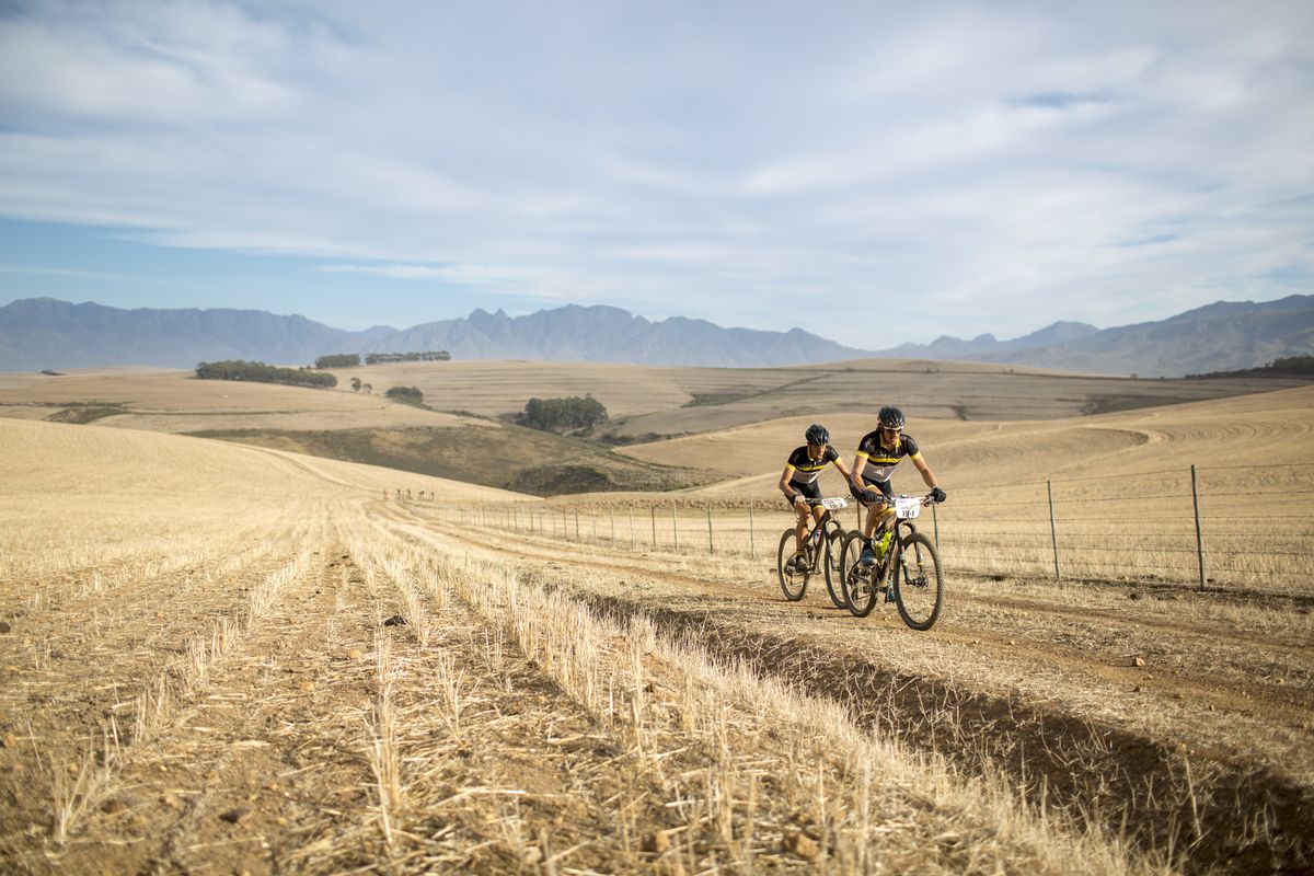 Riders on the wind-swept plains