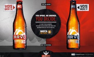 We launched ARVO lager by masterminding Australia’s first ever crowd-brewed beer. Our aim was to find out what, in the view of Australian drinkers, makes a beer taste perfect – and then bottle the results. The campaign blended mobile, tablet, 3D cinema, lenticular posters and social aspects.