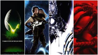 Various Alien movie posters