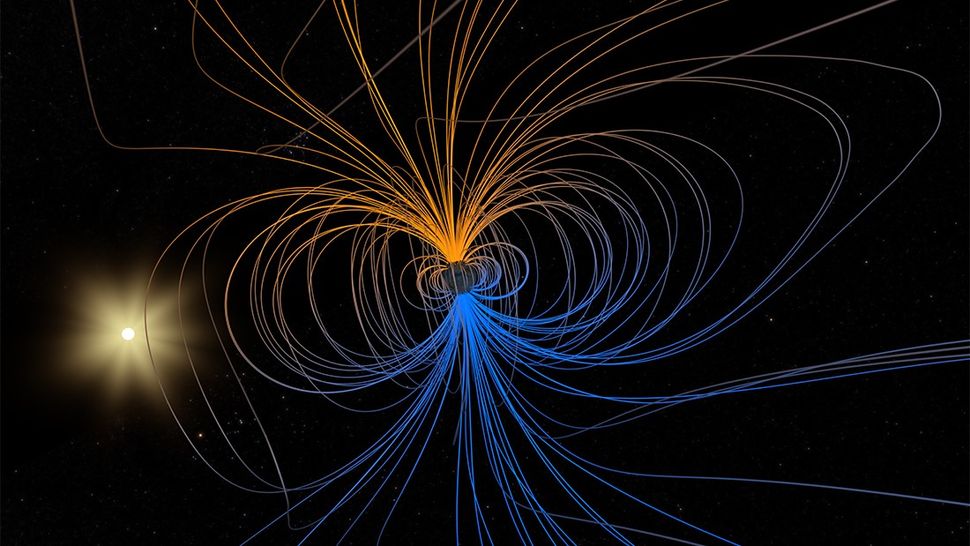 NASA watches as weird 'dent' in Earth's magnetic field splits in two
