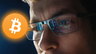 Bitcoin investor looking at its value skyrocket