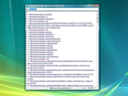 Link bookmarklets