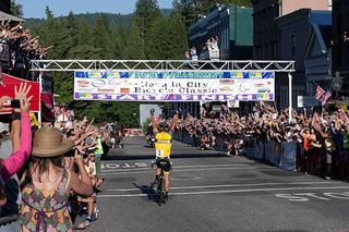 Lance Armstrong was a popular winner in Nevada City.
