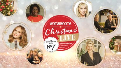 woman&amp;home christmas live poster 2024