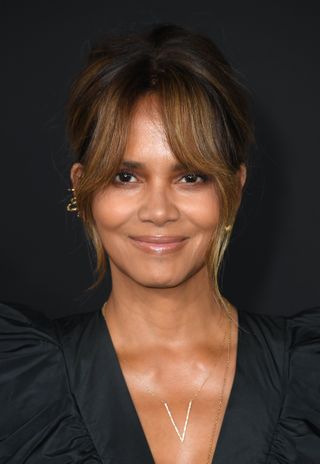 Halle Berry arrives at the Los Angeles Premiere Of "Moonfall" at TCL Chinese Theatre on January 31, 2022 in Hollywood, California