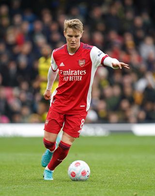 Martin Odegaard rejoined Arsenal on a permanent transfer last summer.