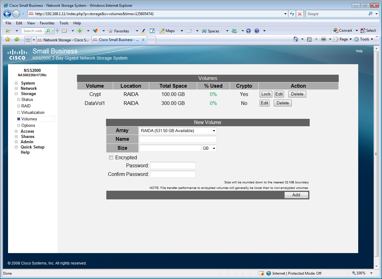 Cisco NSS2000