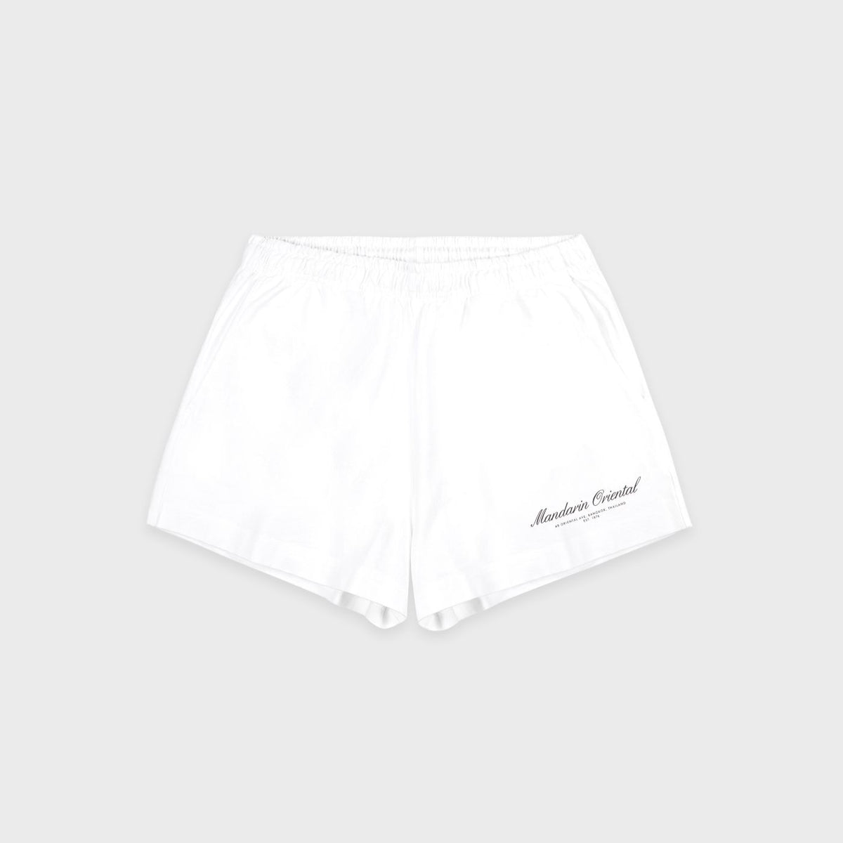 Mandarin Oriental X&amp;nbsp;sporty &amp;amp; Rich 150th Anniversary Capsule Collection Disco Short &amp;ndash; White / Black
