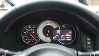There's a 4.2-inch display in the instrument cluster
