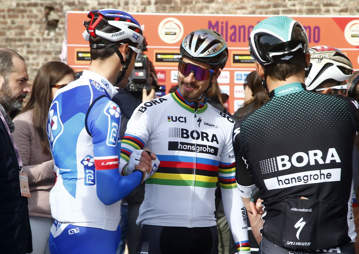 Peter Sagan (Bora - Hansgrohe) - Jacopo Guarnieri (FDJ)