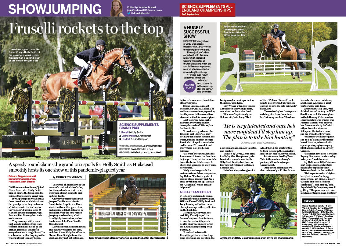 SJ 2pp special report Hickstead