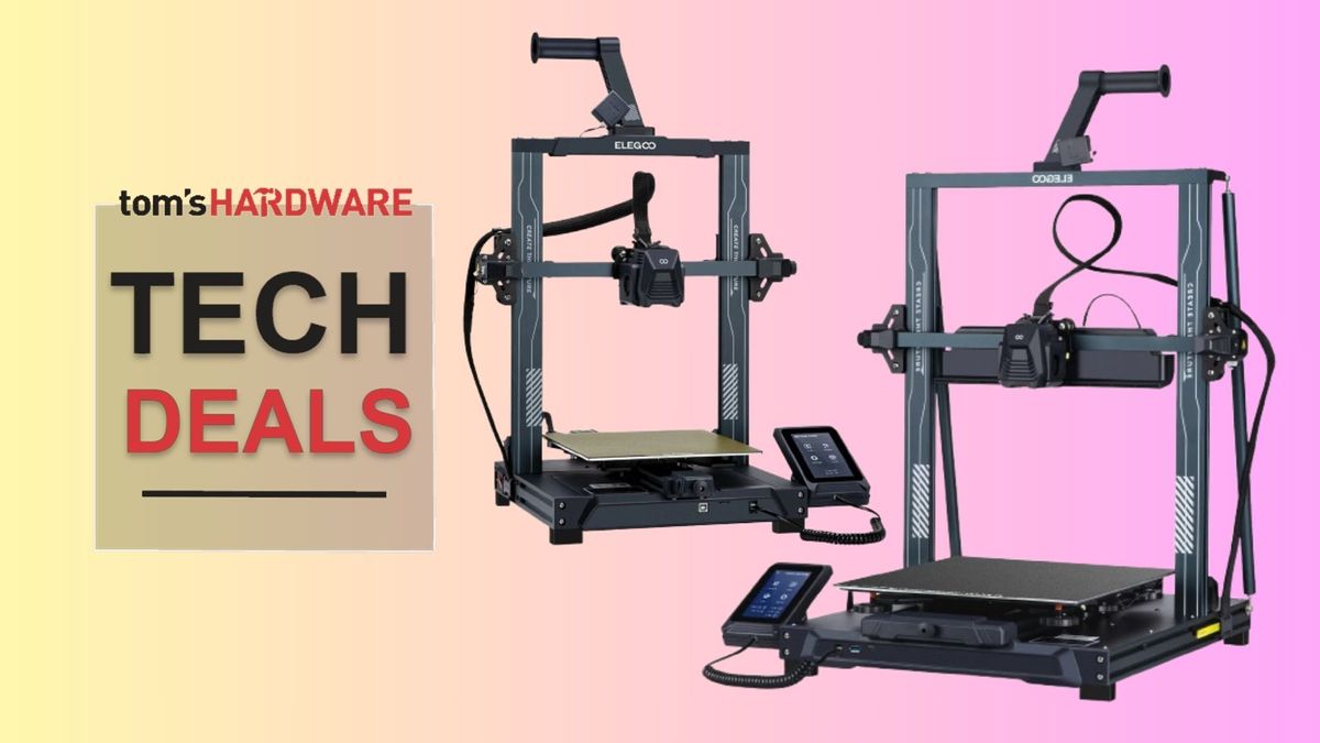 Grab a beginner-friendly Elegoo 3D printer on sale, starting from $169 — snag up to 27% off on top-rated Neptune rigs for seasoned hobbyists and novice builders alike