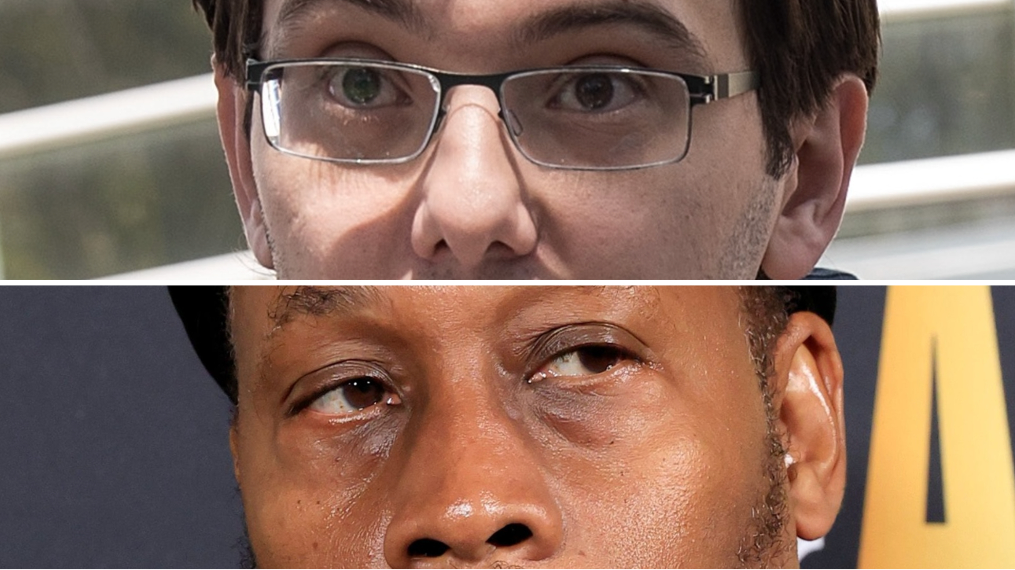 RZA and Martin Shkreli composite image