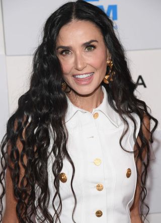 Demi Moore attends a screening of "BRATS" during the 2024 Tribeca Festival in 2024