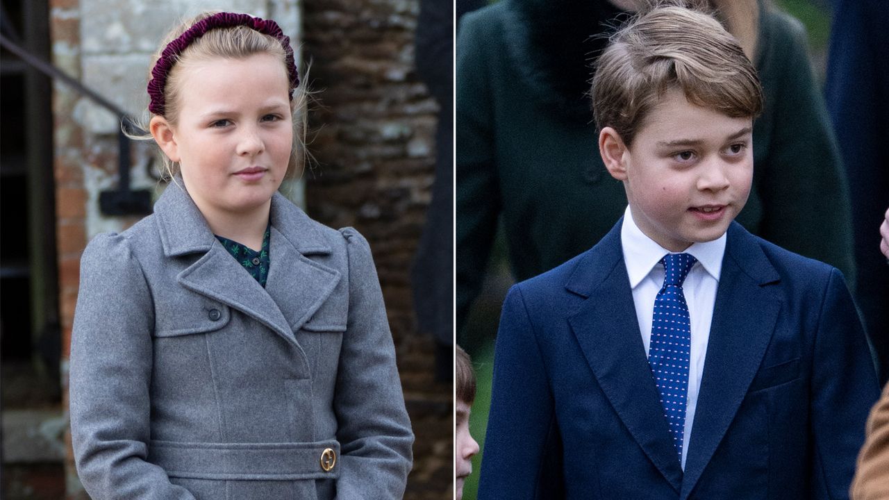 mia tindall and prince george