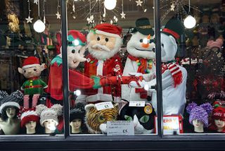 Christmas prompts challenge images shop window