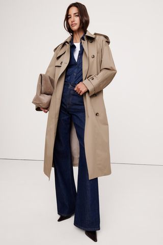 Banana Republic Classic Cotton Trench Coat